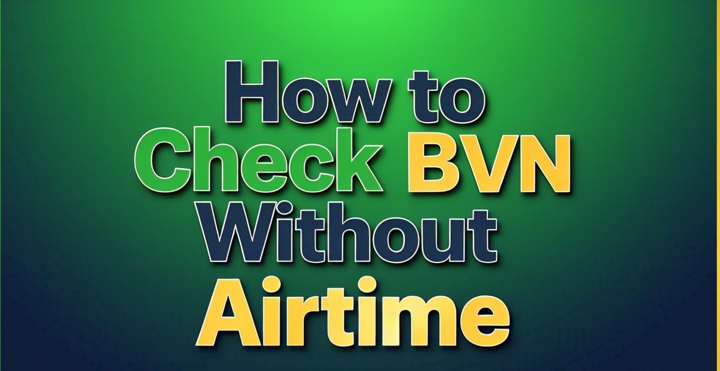 How to Check BVN Without Airtime in 2025